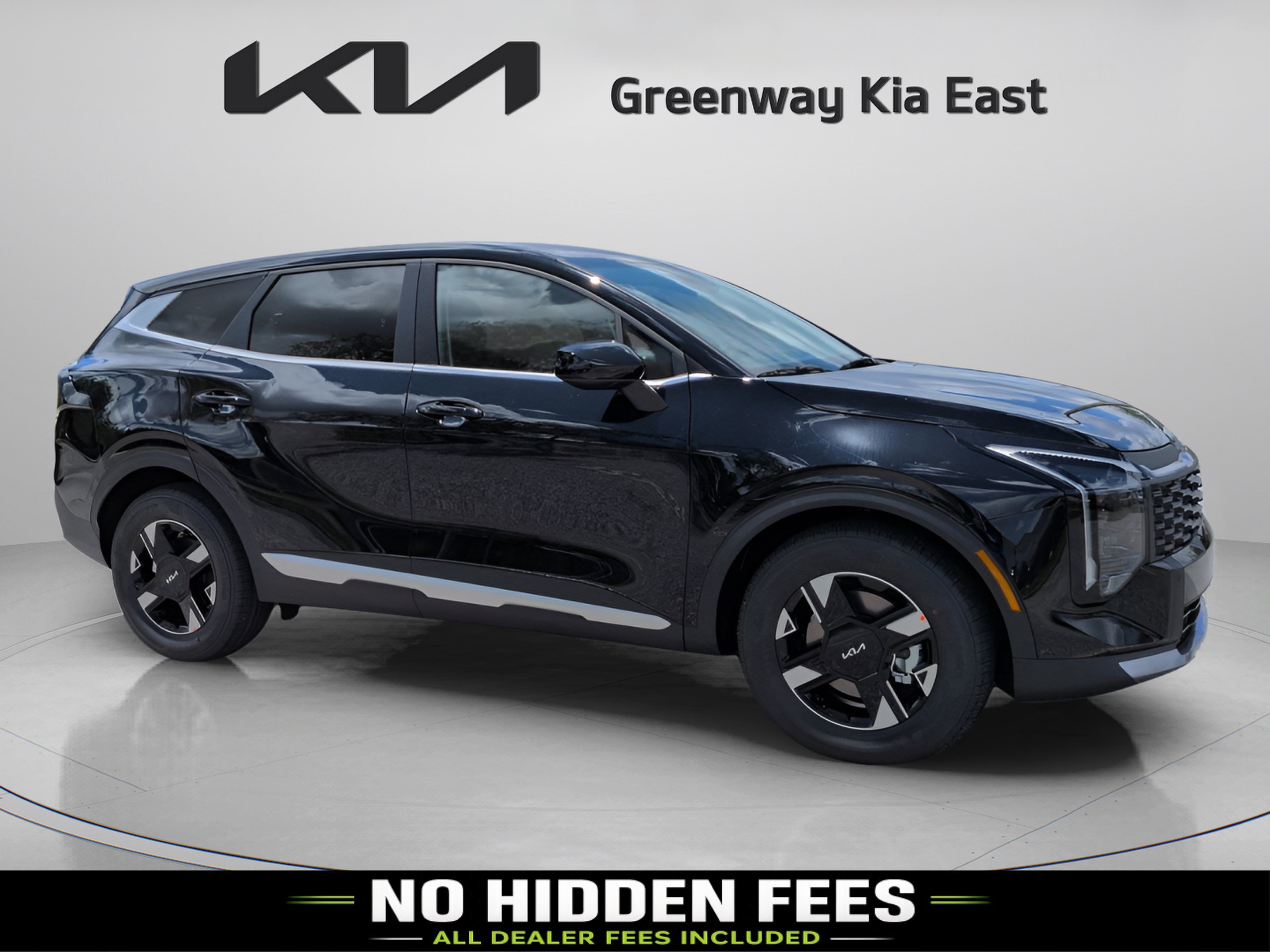 New 2026 Ebony Black Kia LX image 1