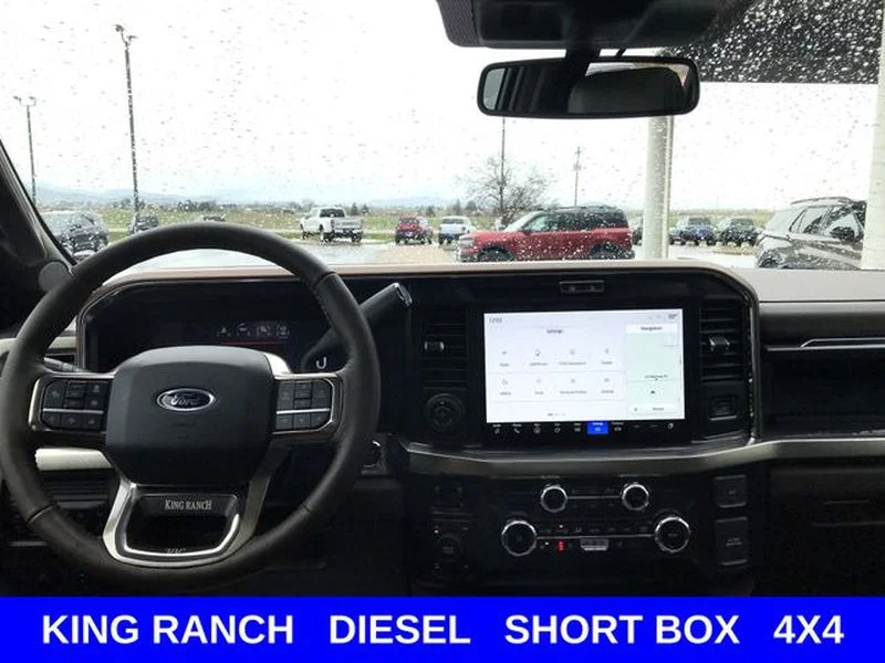 New 2026 Star White Metallic Tri-Coat Ford F-350® King Ranch® image 13