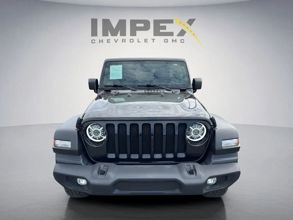 Used 2021 Black Jeep Unlimited Sport S image 8
