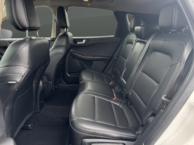 Used 2020 Star White Metallic Tri-Coat Ford SE Sport Hybrid image 30
