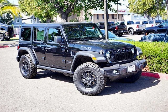 New 2026 Black Clear-Coat Exterior Paint Jeep Willys image 2