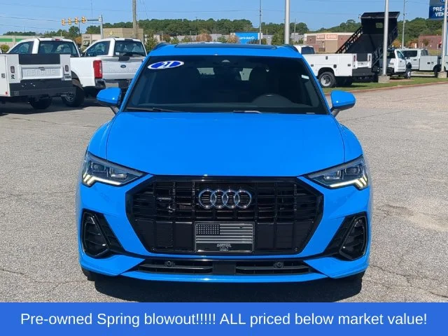 Used 2021 Blue Audi Premium Plus image 16