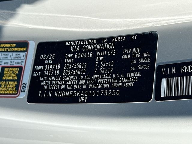 New 2026 White Kia SX Prestige image 35