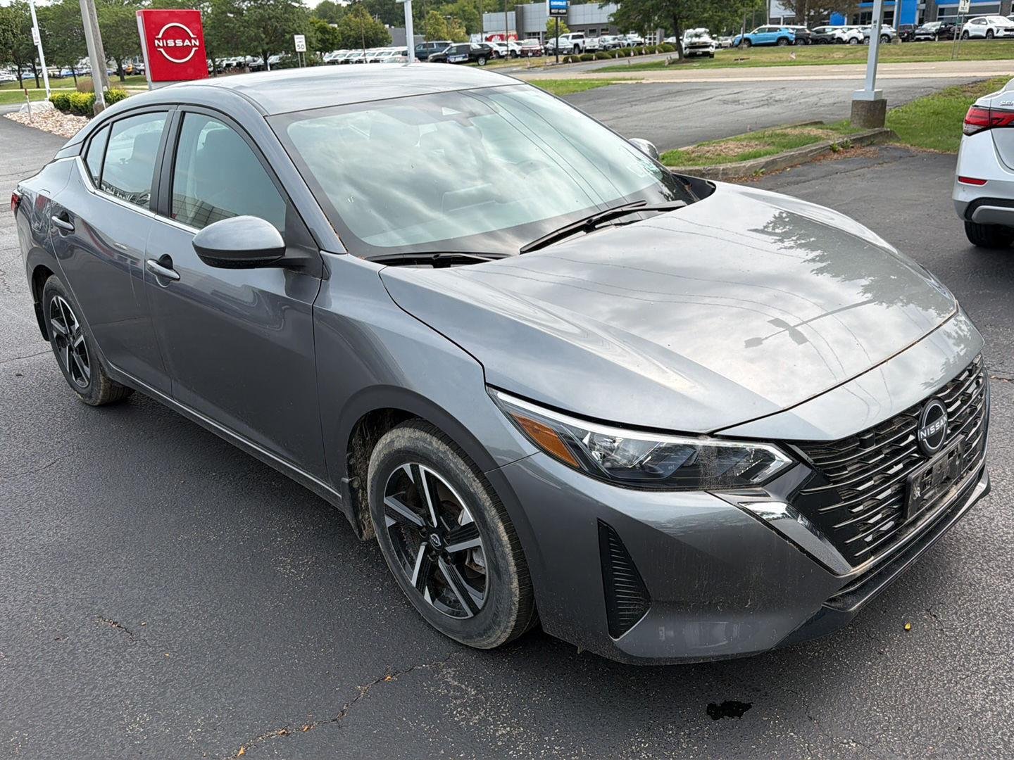 Used 2024 Gun Metallic Nissan SV image 3