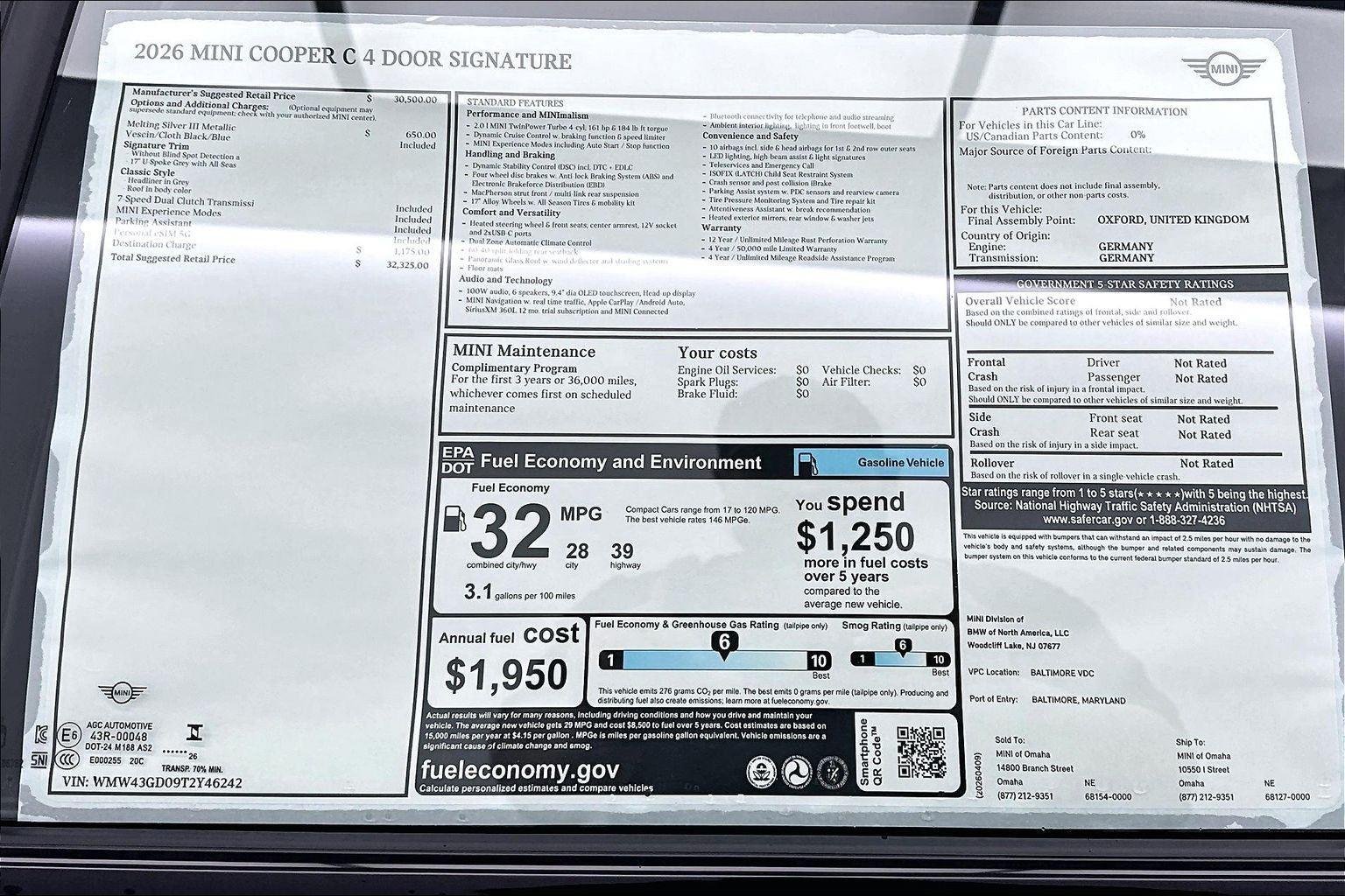 New 2026 Melting Silver III Metallic MINI Cooper image 30