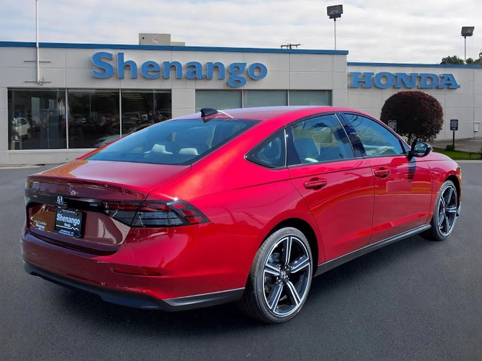 New 2026 Radiant Red Metallic Honda SE image 3