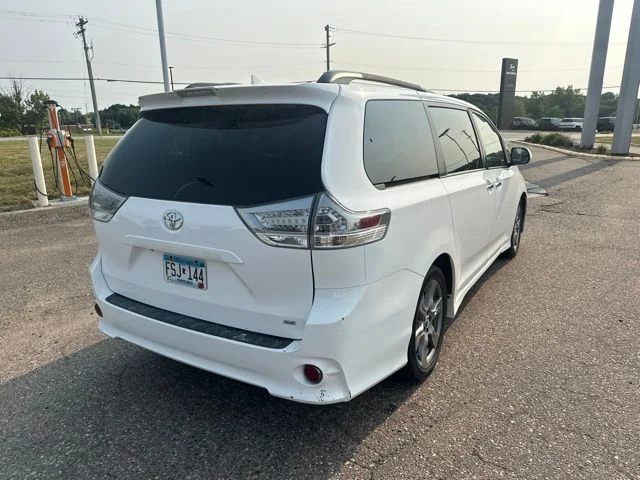 Used 2019 White Toyota SE image 3