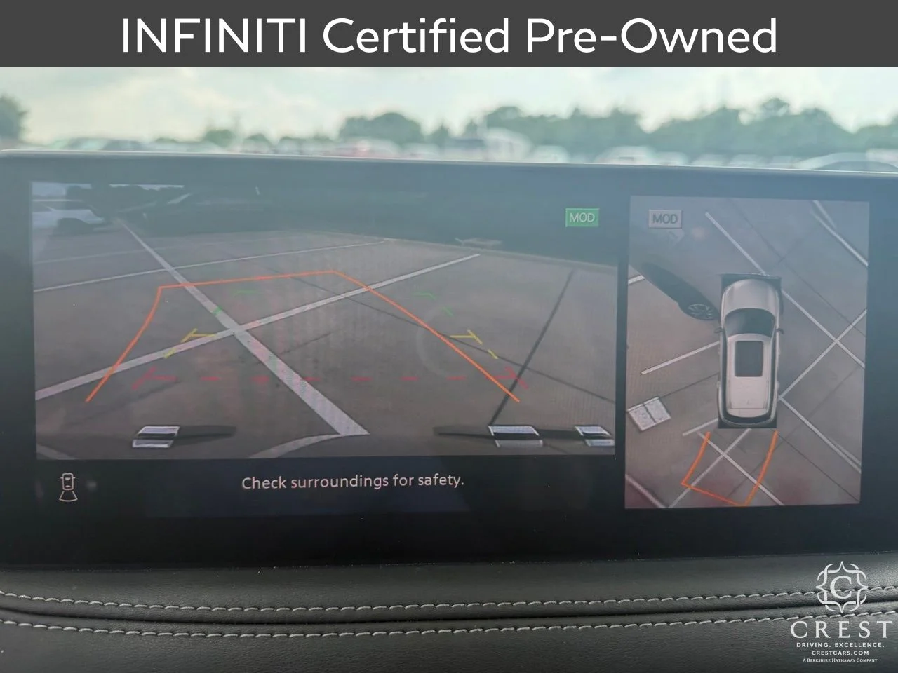 Certified Used 2024 Warm Titanium INFINITI LUXE image 23