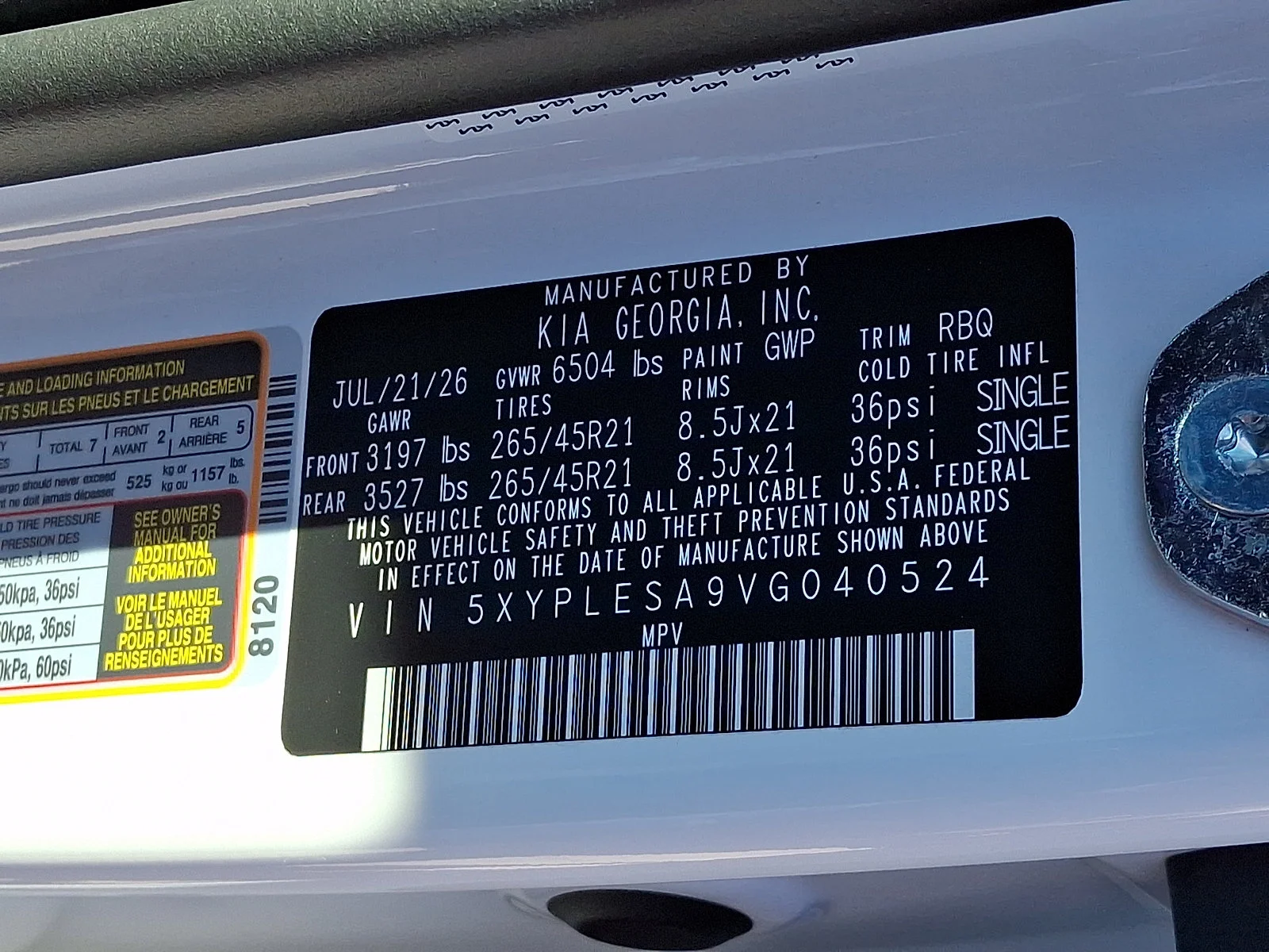 New 2027 White Kia X-Line SX Prestige image 24