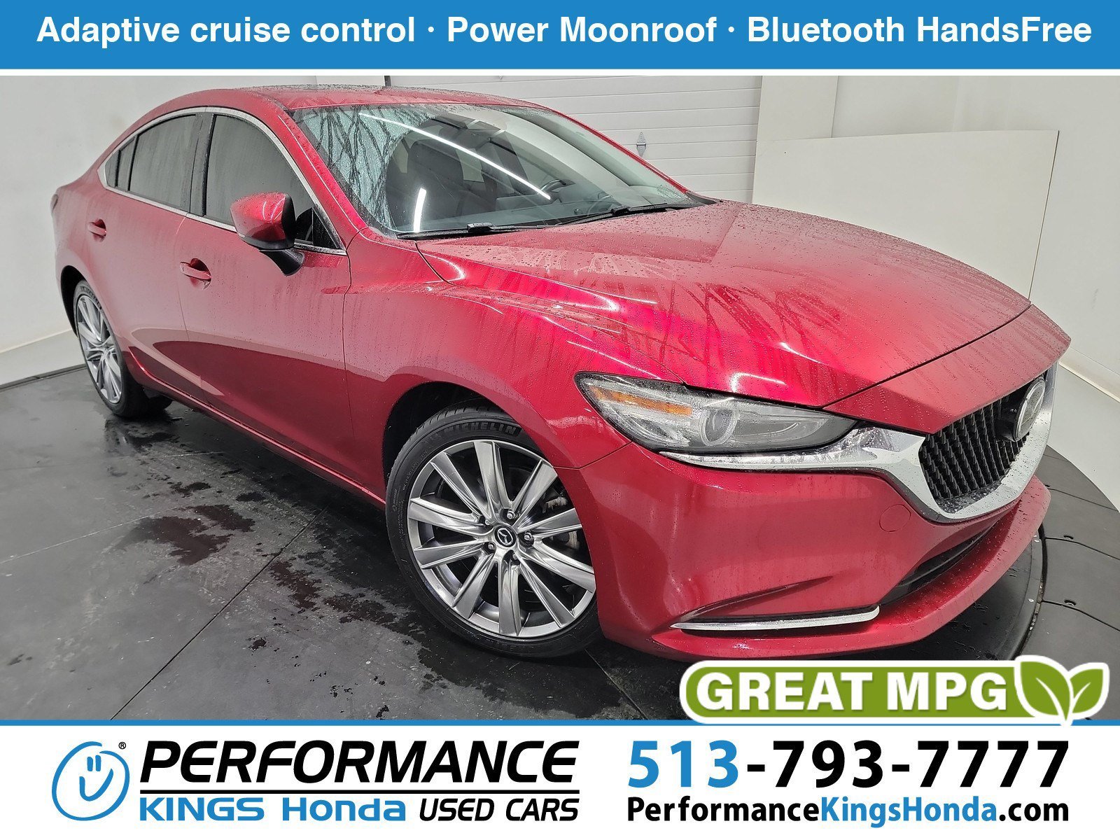 Used 2021 Soul Red Crystal Metallic Mazda Grand Touring Reserve image 1