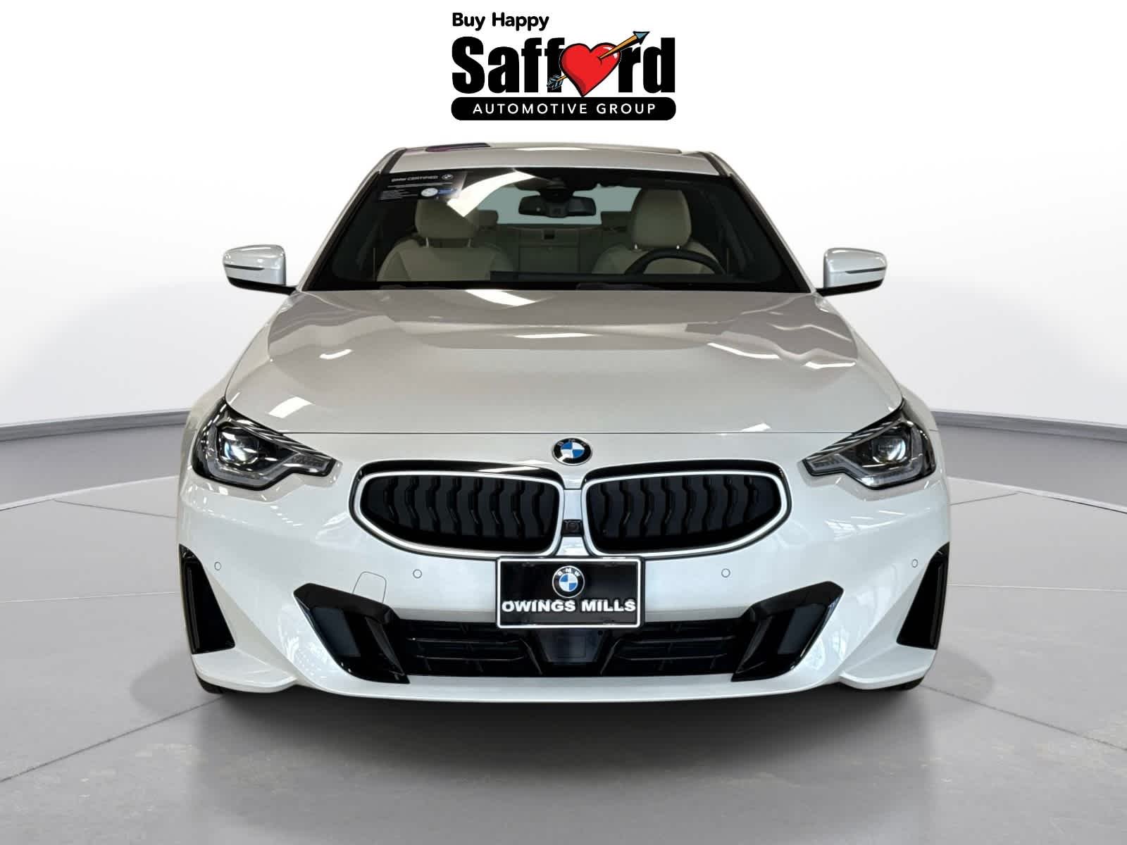 Certified Used 2025 Mineral White Metallic BMW 230i xDrive image 7