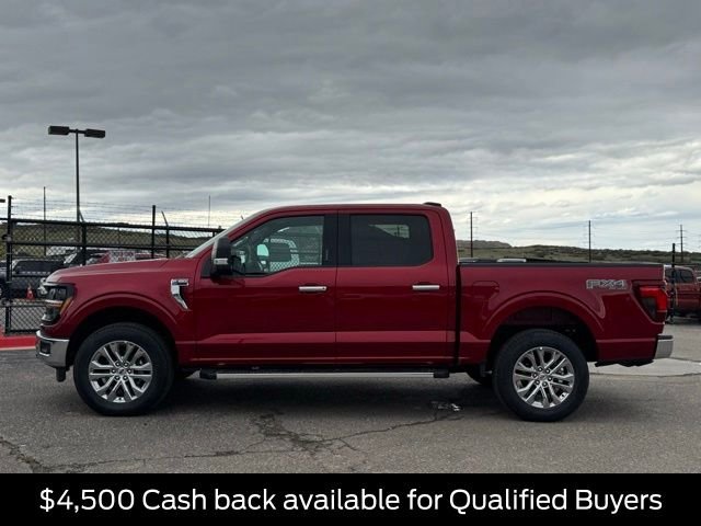 New 2026 Ruby Red Metallic Tinted Clearcoat Ford XLT image 2