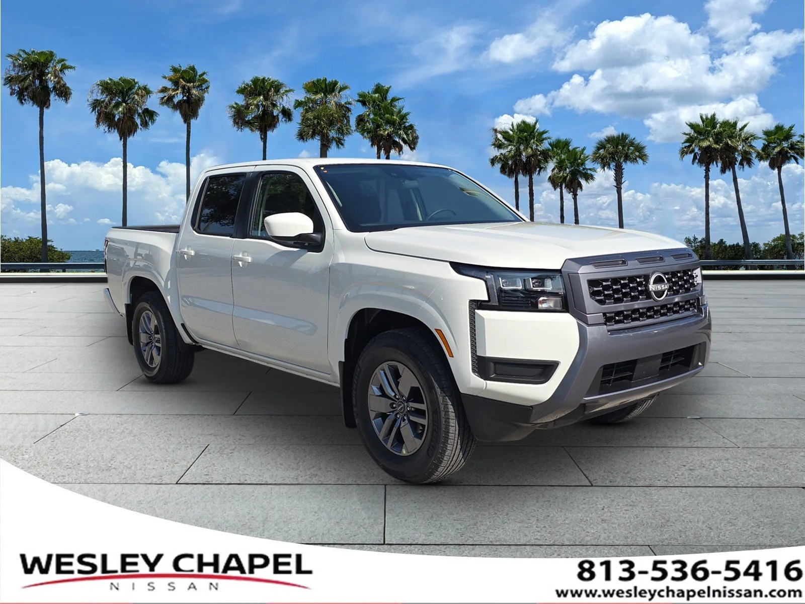 New 2026 Glacier White Nissan Crew Cab SV image 1
