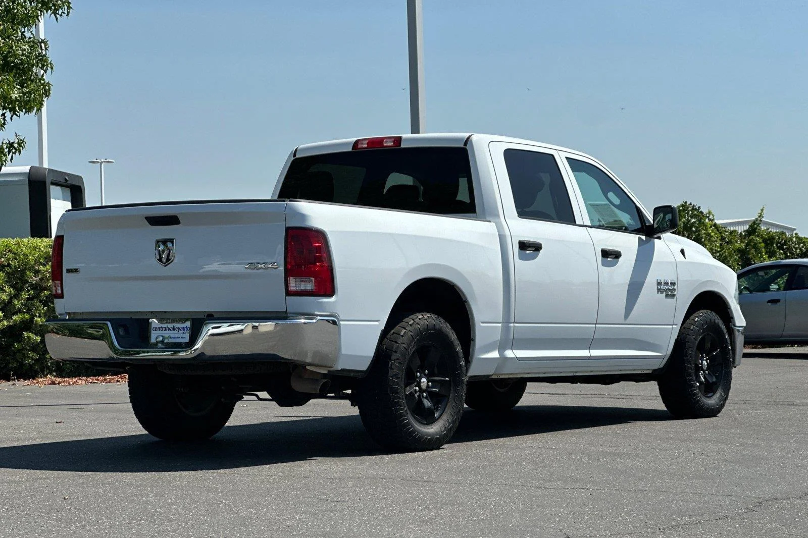 Used 2023 Bright White Clearcoat Ram SLT image 4