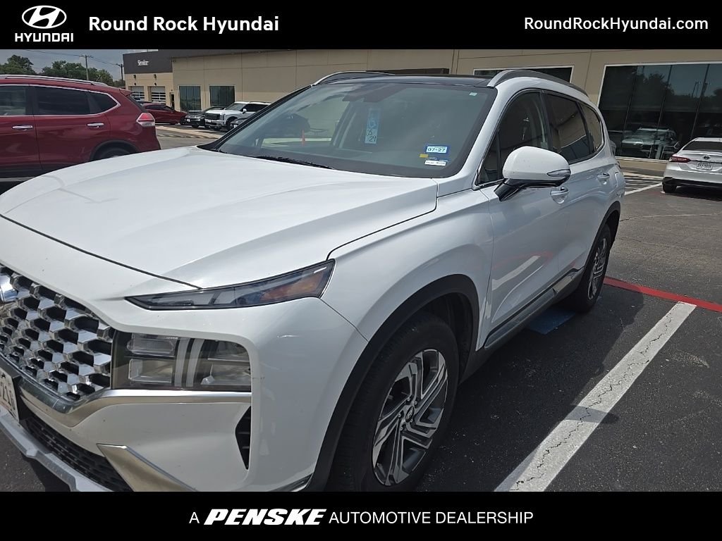 Used 2023 White Hyundai SEL image 1