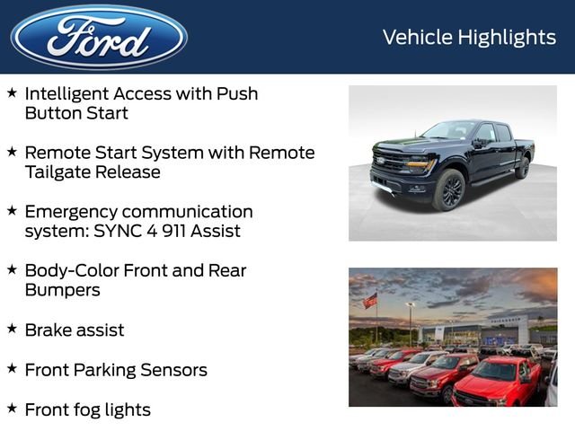New 2026 Antimatter Blue Metallic Ford XLT image 12