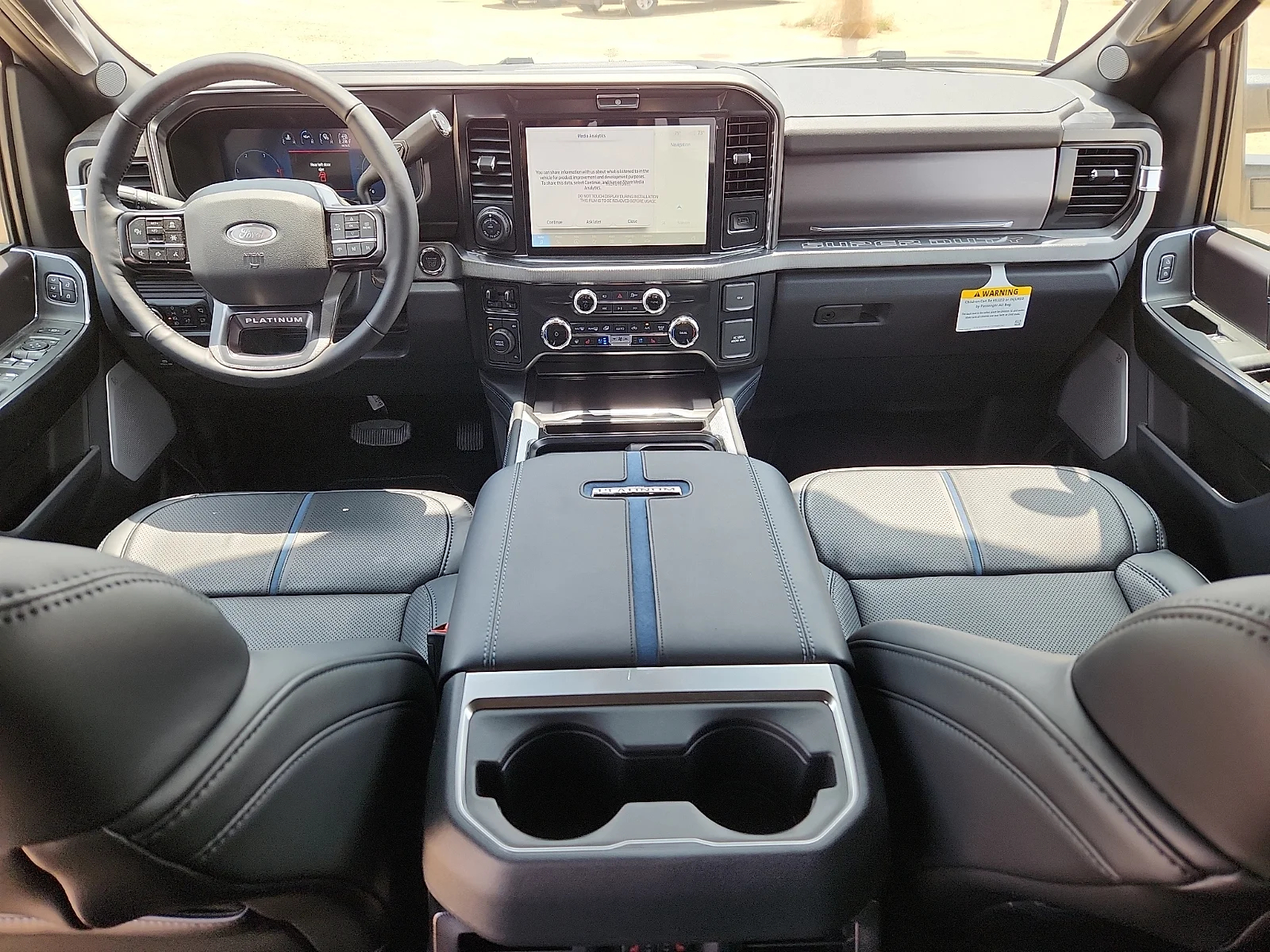New 2026 Star White Metallic Tri-Coat Ford F-350® Platinum® image 13