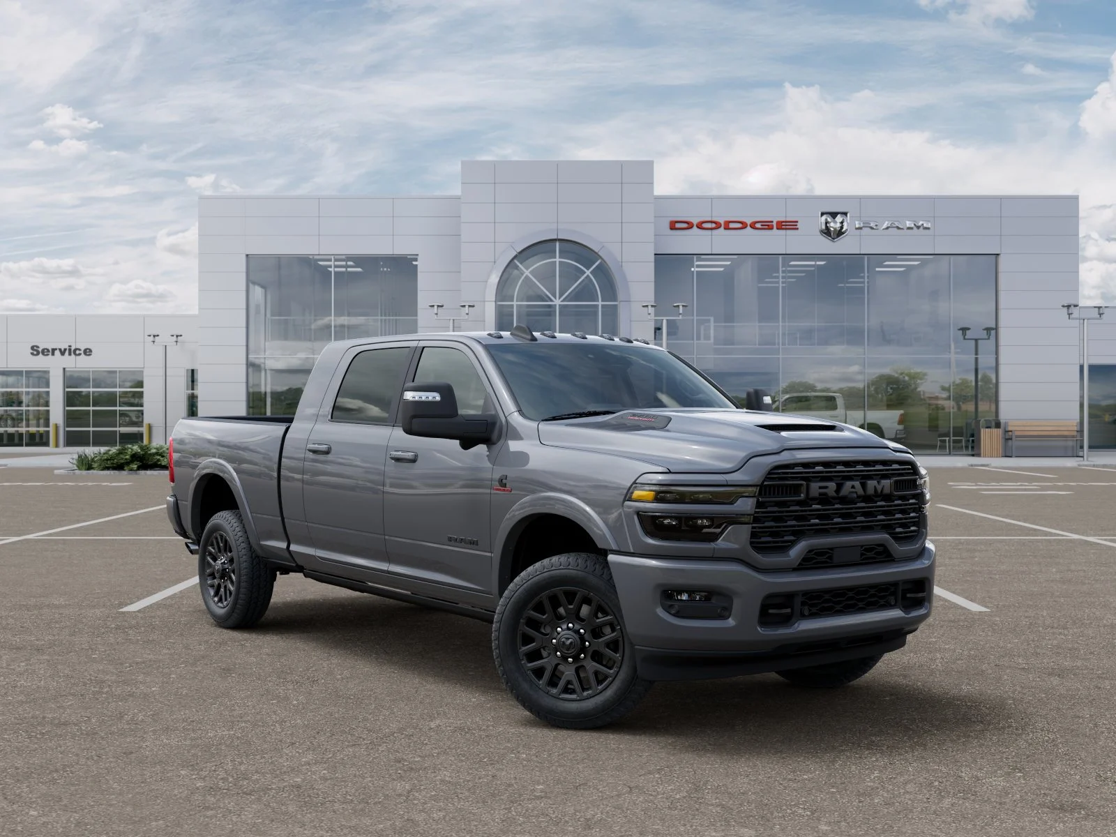 New 2026 Ceramic Gray Clear-Coat Exterior Paint RAM Limited image 32