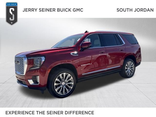 Used 2022 CAYENNE RED TINTCOAT GMC Denali image 1