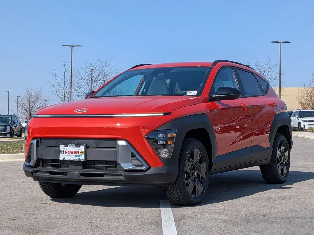 New 2026 Orange Hyundai SEL Sport image 3