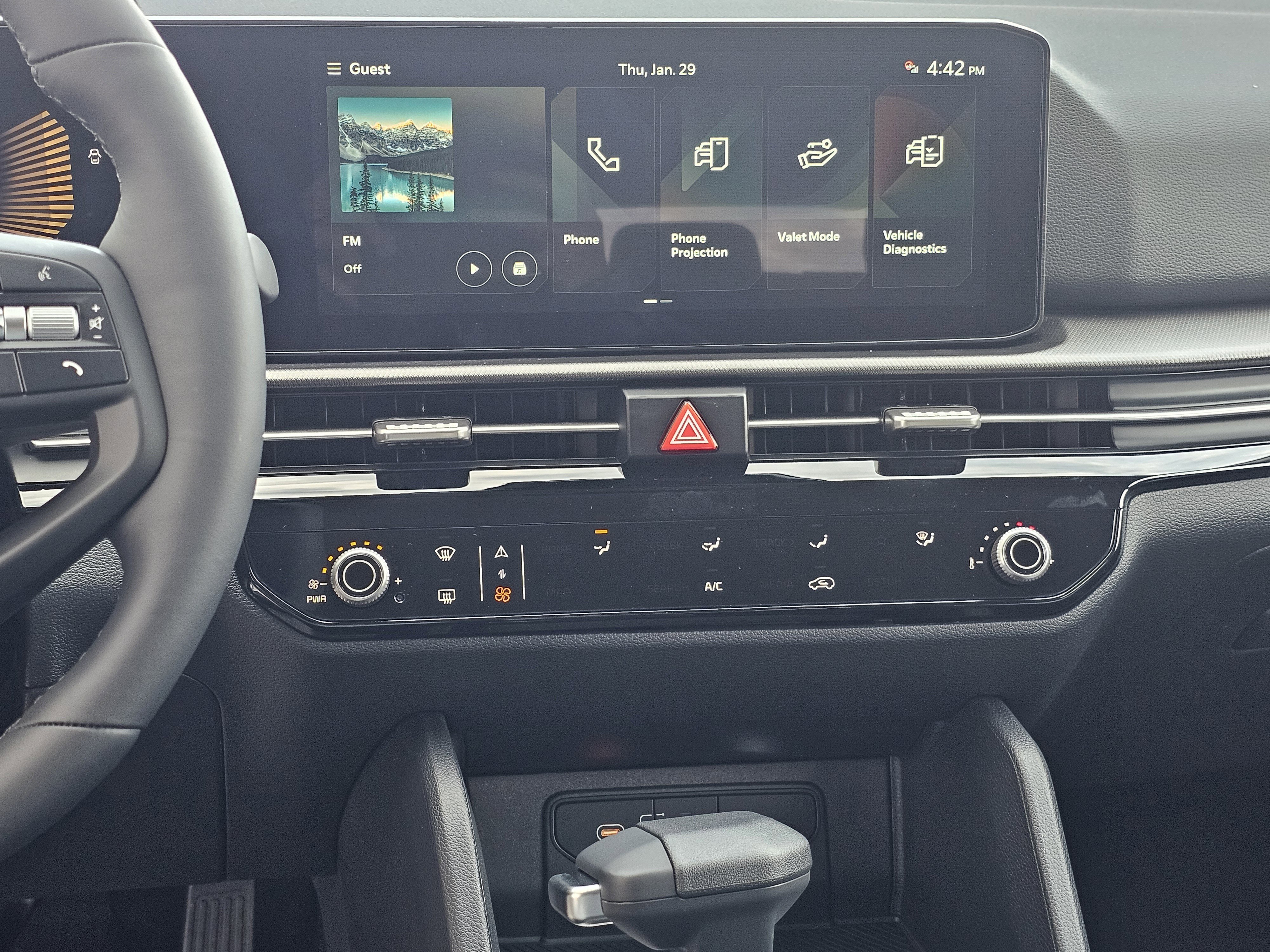 New 2026 Glacial White Pearl Kia LX image 6