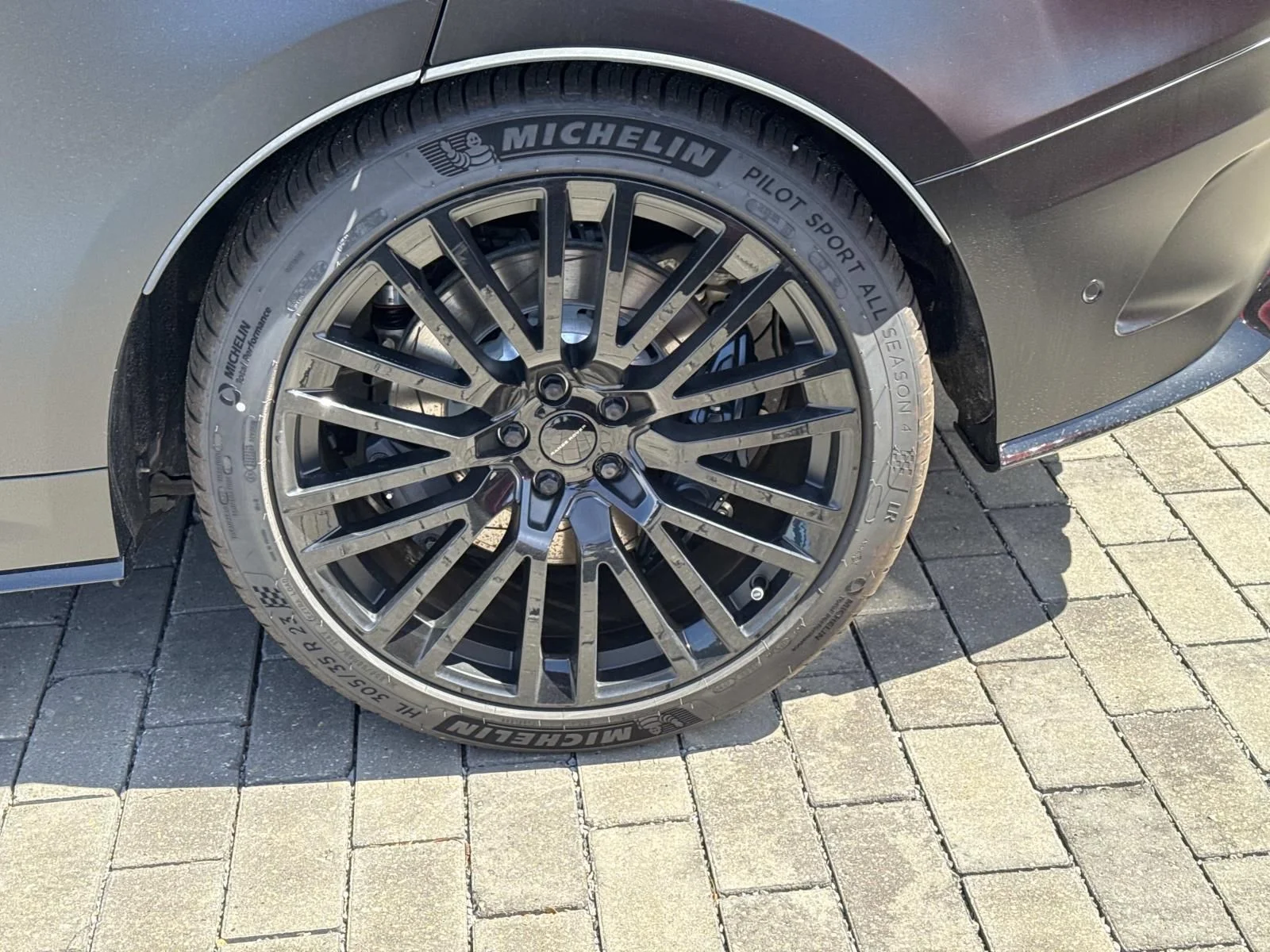 New 2026 Obsidian Black Satin Land Rover SV image 3