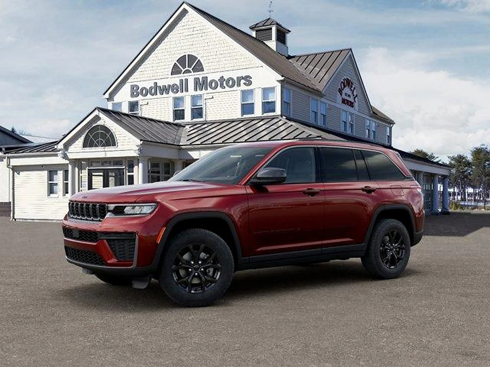 New 2026 Velvet Red Pearl-Coat Exterior Paint Jeep Altitude 4x4 image 2
