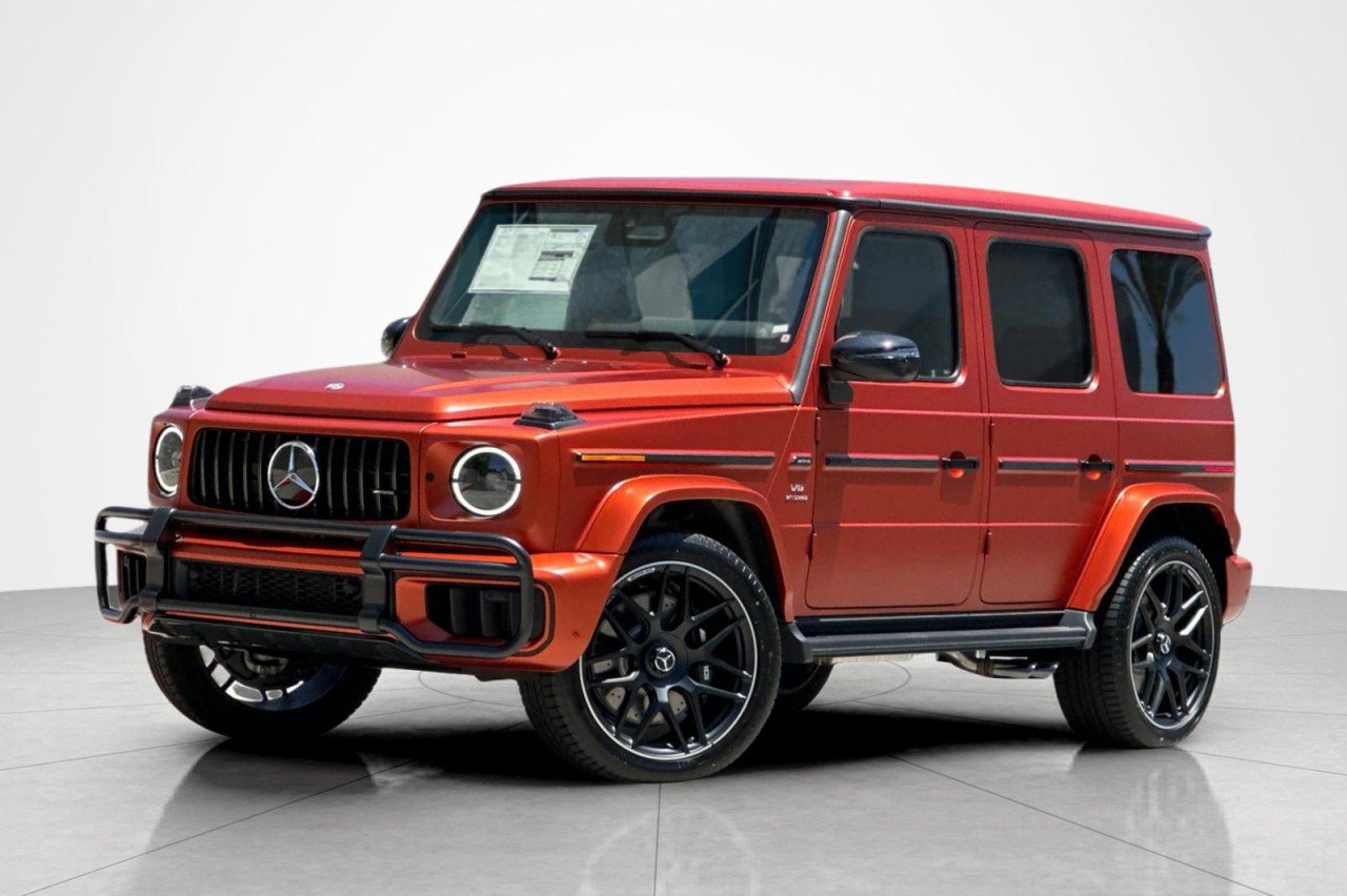 New 2026 MANUFAKTUR Copper Orange Magno Mercedes-Benz AMG® G 63 SUV image 1