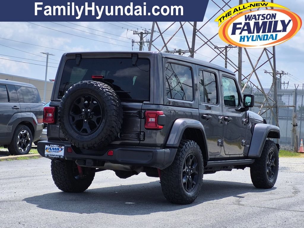 Used 2019 Gray Jeep Unlimited Moab image 4