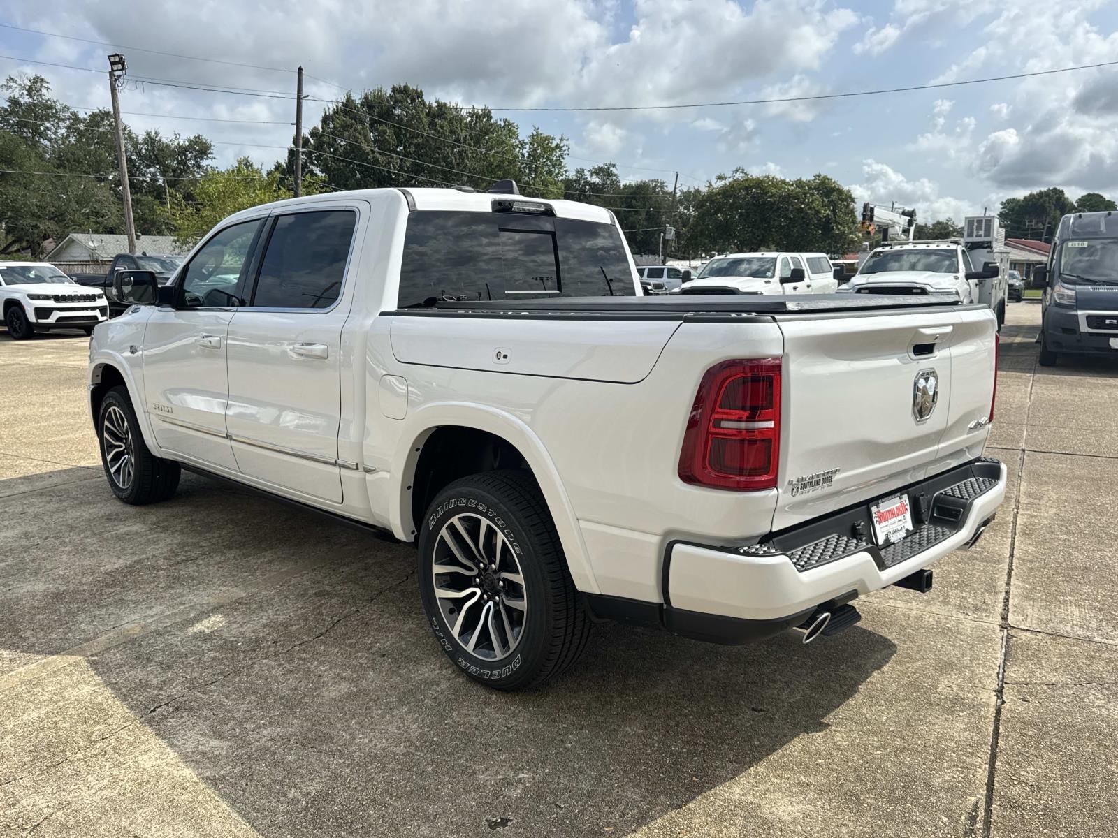 New 2026 Ivory White Tri-Coat Pearlcoat RAM Limited image 4