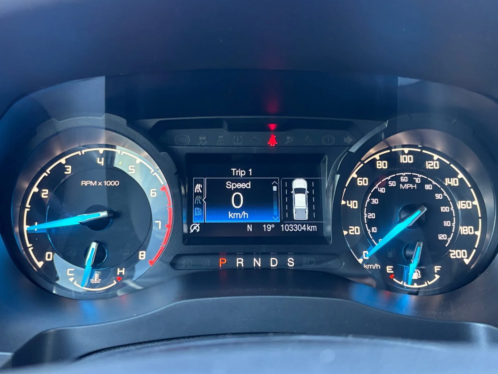 Used 2019 Lightning Blue Metallic Ford XLT image 14