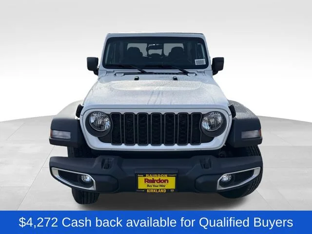 New 2026 Bright White Clearcoat Jeep Sport image 2