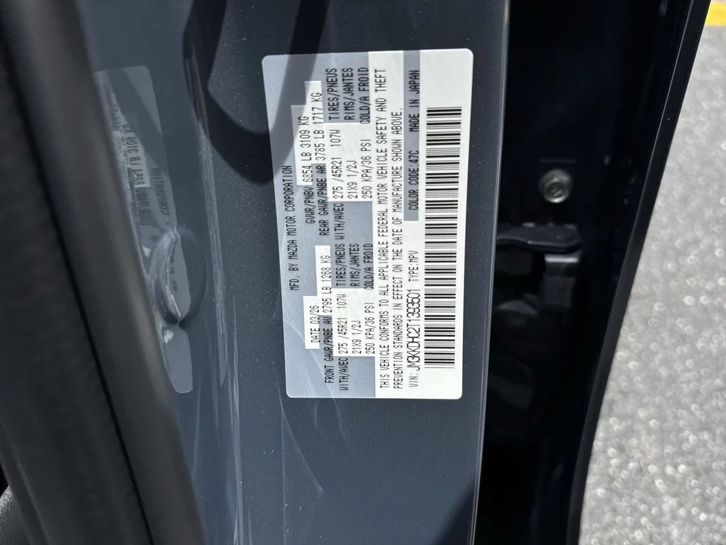 New 2026 Polymetal Gray Metallic Mazda 3.3 Turbo S Premium Sport AWD image 60