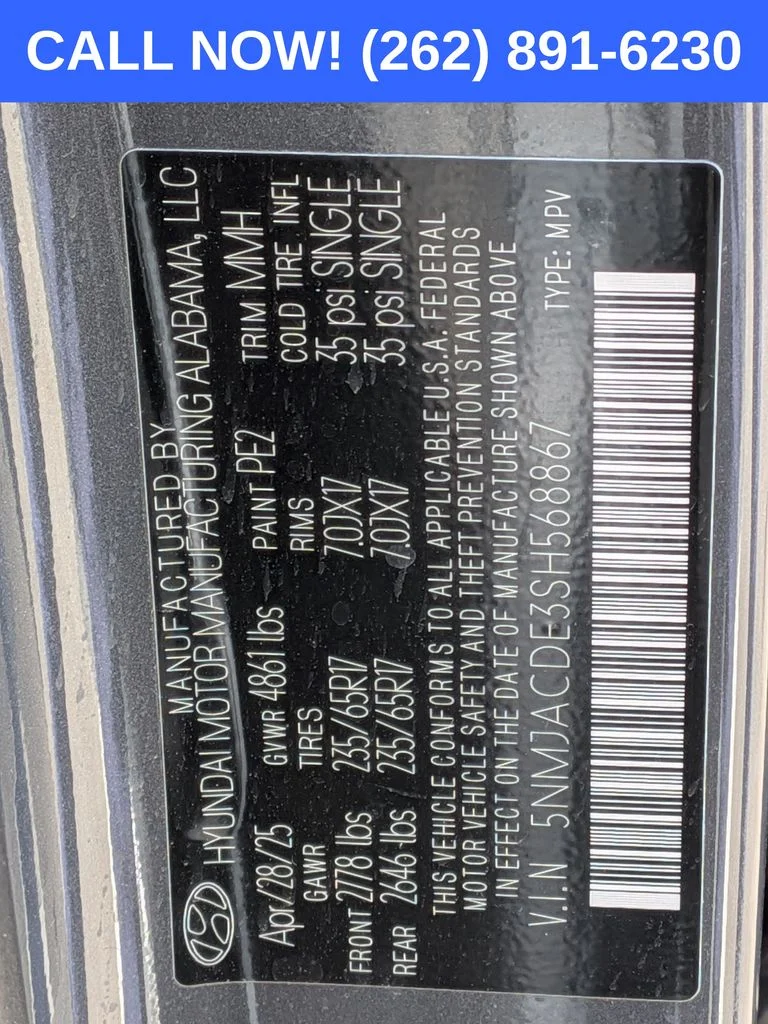 Certified Used 2025 Gray Hyundai SE image 31
