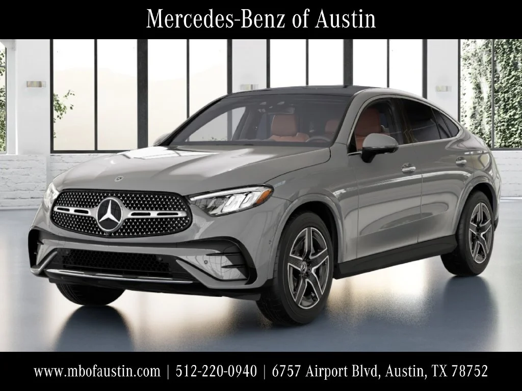 New 2027 White Mercedes-Benz GLC 300 Coupe image 1