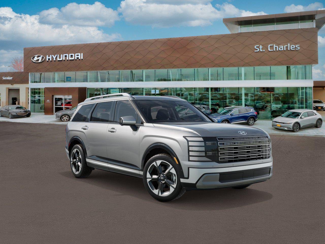 New 2027 Silver Hyundai Limited 7P image 2