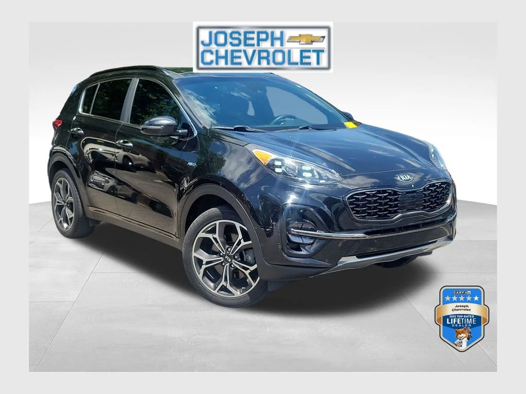 Used 2020 Red Kia SX image 1