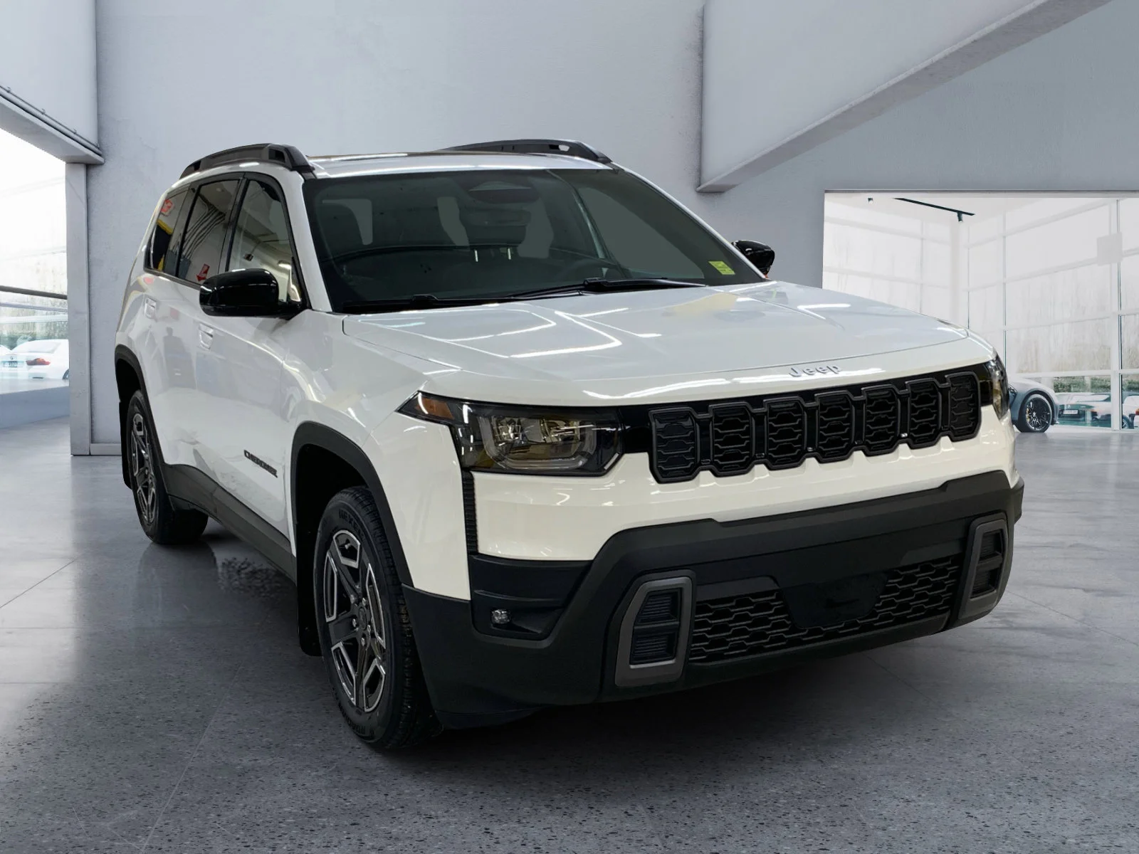 New 2026 Bright White Jeep Limited image 7