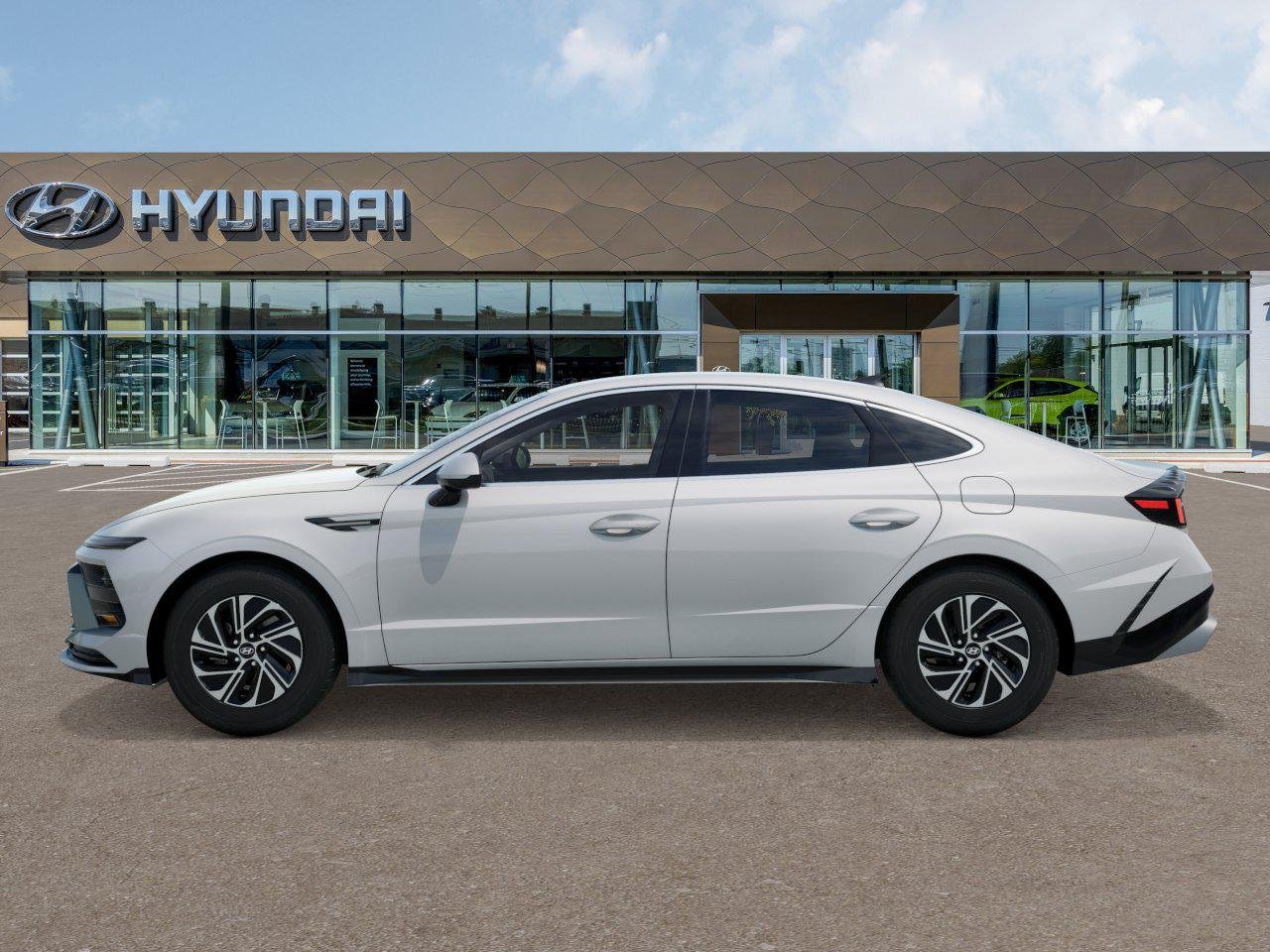 New 2026 Serenity White Hyundai Blue image 3