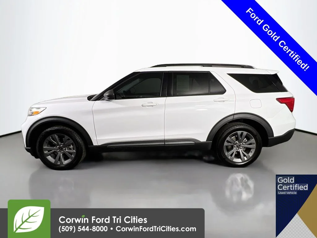 Used 2021 Oxford White Ford XLT image 6