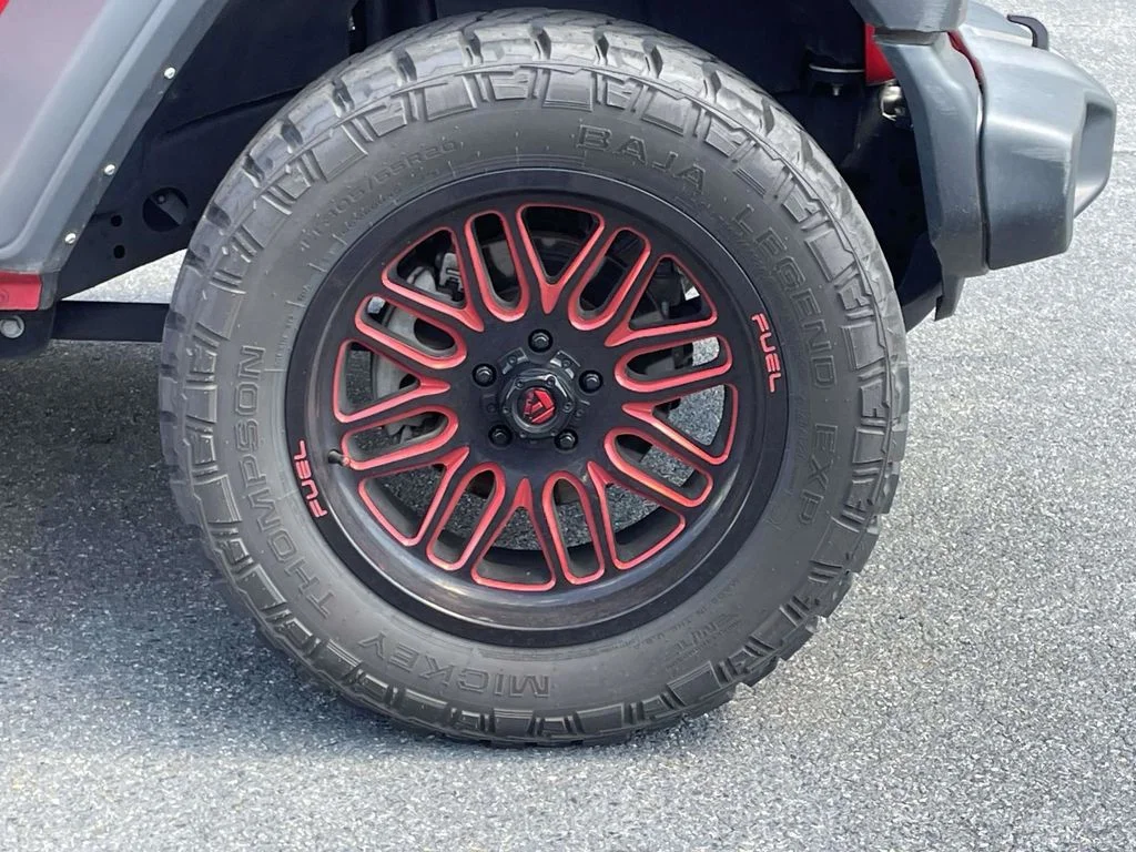 Used 2022 Red Jeep Unlimited Sport image 10