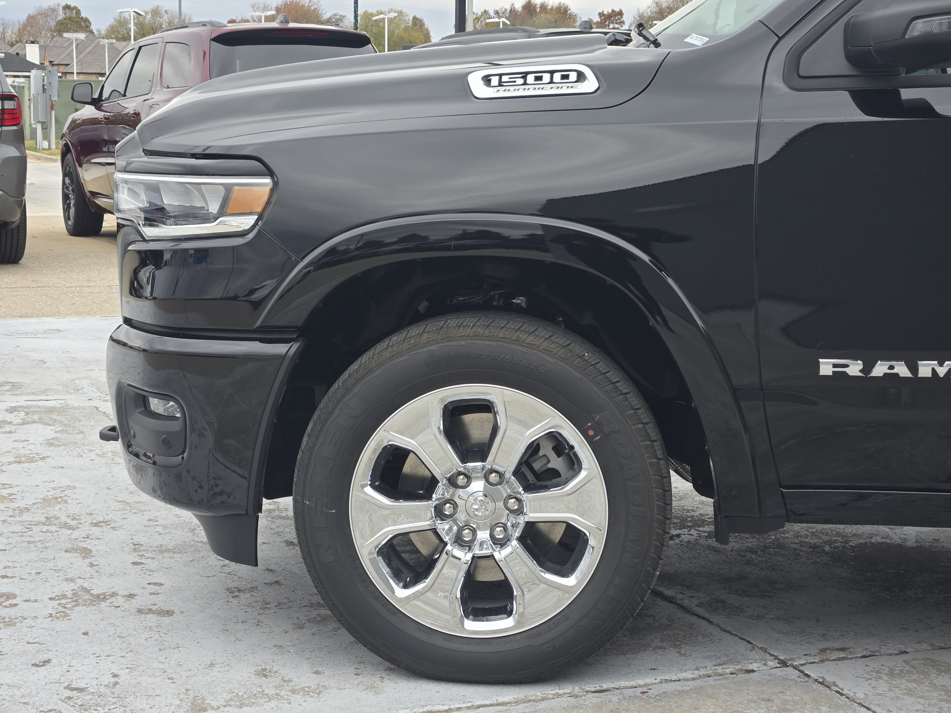 New 2026 Diamond Black Crystal Pearl-Coat Exterior Paint RAM Big Horn image 5