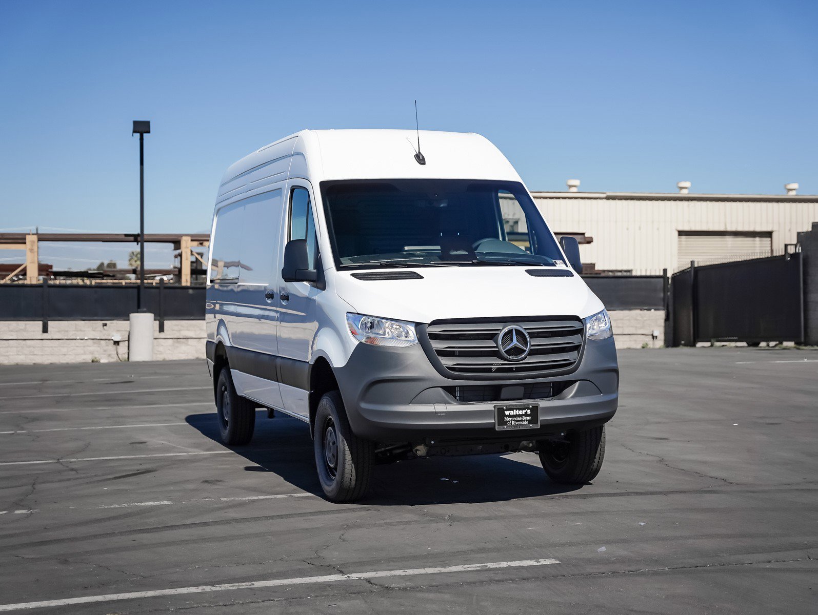 New 2026 Arctic White Mercedes-Benz 2500 High Roof I4 Diesel HO 144 AWD image 3