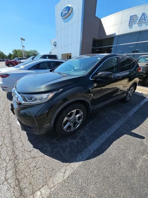 Certified Used 2017 Dark Olive Metallic Honda EX-L image 1