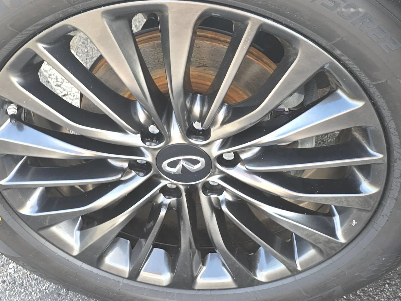 Used 2022 Black INFINITI PREMIUM SELECT AWD image 34