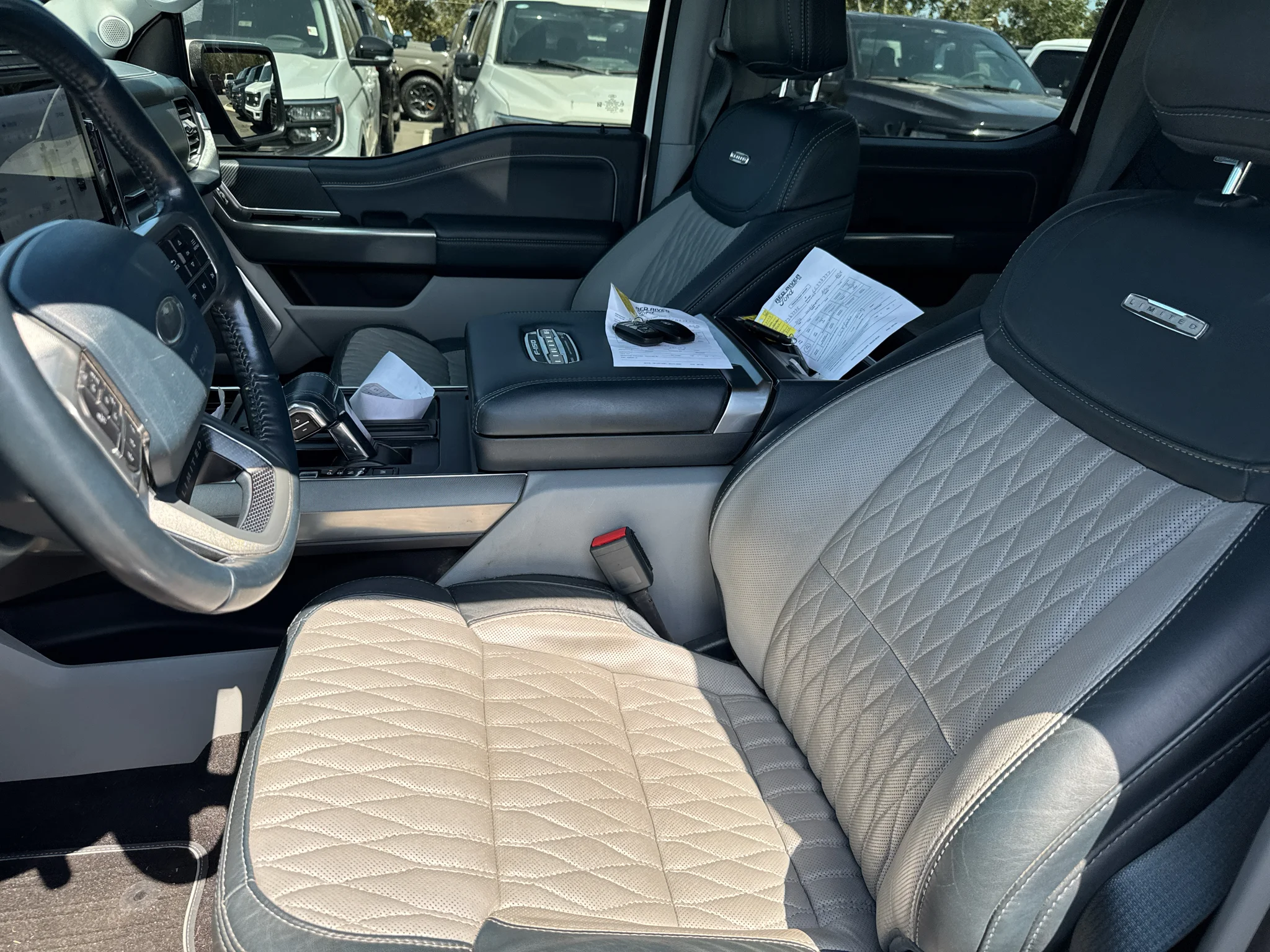 Certified Used 2023 Star White Ford Limited image 13