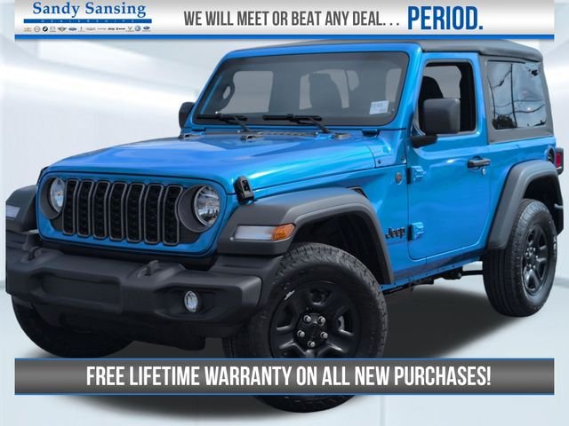 New 2026 Hydro Blue Pearl-Coat Exterior Paint Jeep Sport image 1