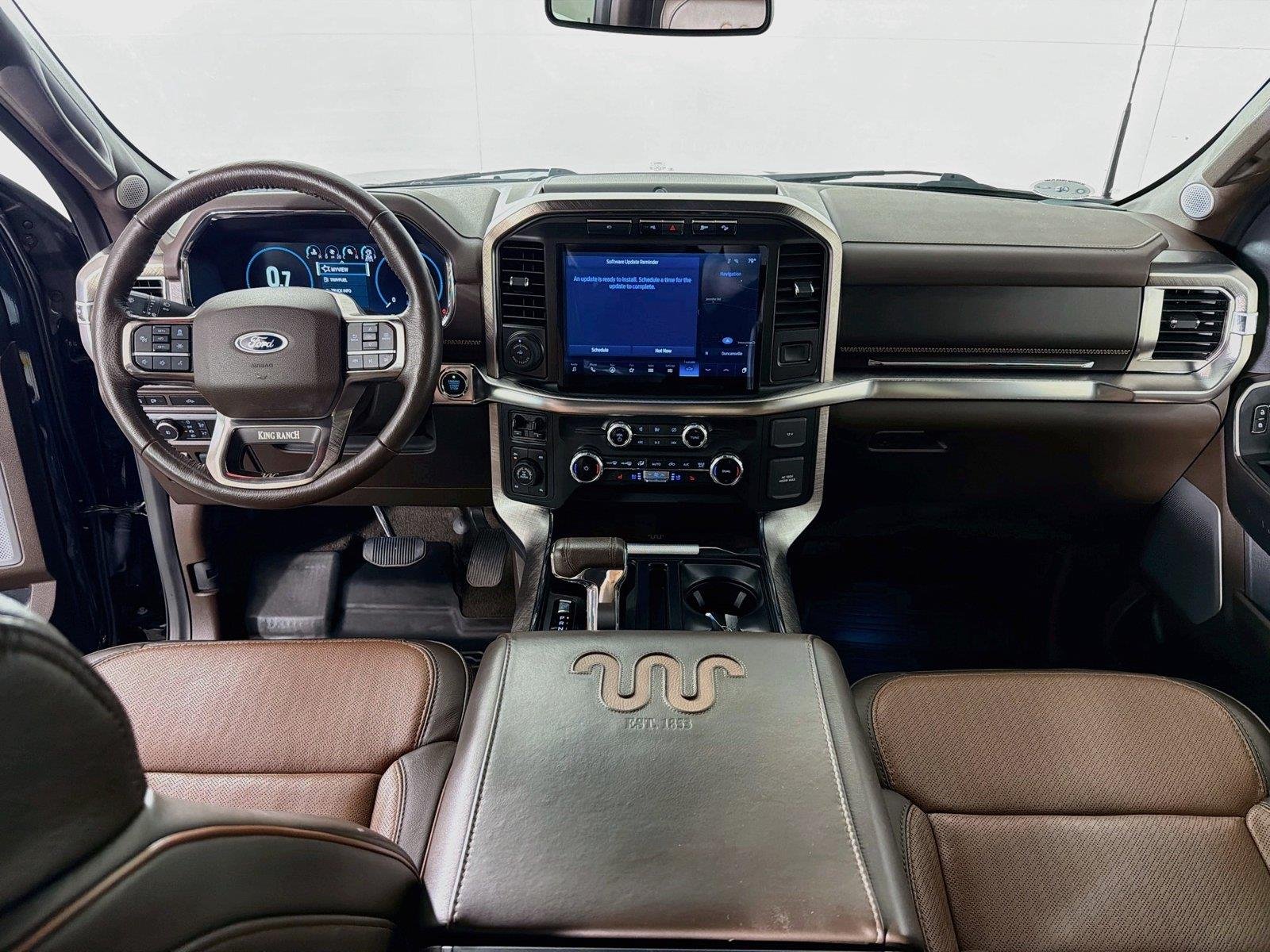 Used 2023 Antimatter Blue/Stone Gray Ford King Ranch image 26