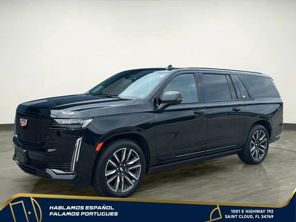 Used 2024 Black Raven Cadillac Sport Platinum image 2
