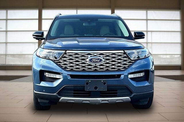 Used 2020 Blue Ford Platinum image 3